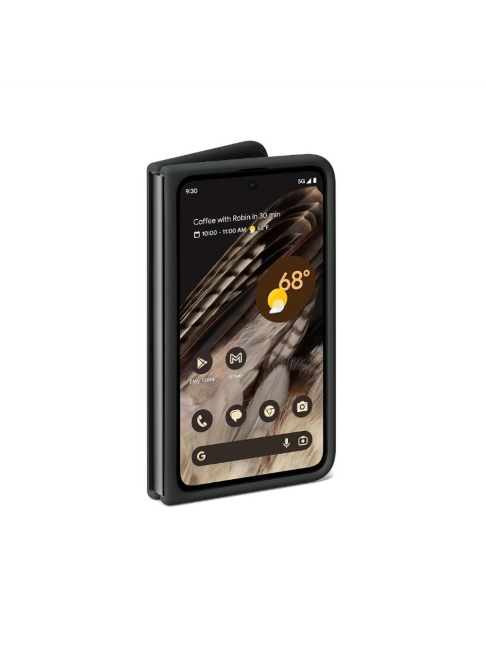 Shock-Absorbing Silicone Case for Google Pixel Fold - Durable Android Phone